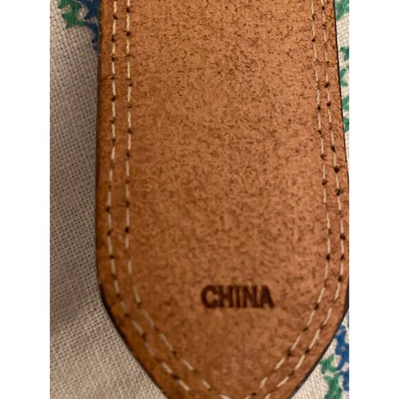 Ranger Belt Co Western/Cowboy Leather Belt Sz 34 Genuine Handtooled Leather - Picture 10 of 10